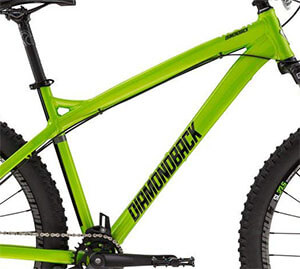 lime green diamondback mountain bike